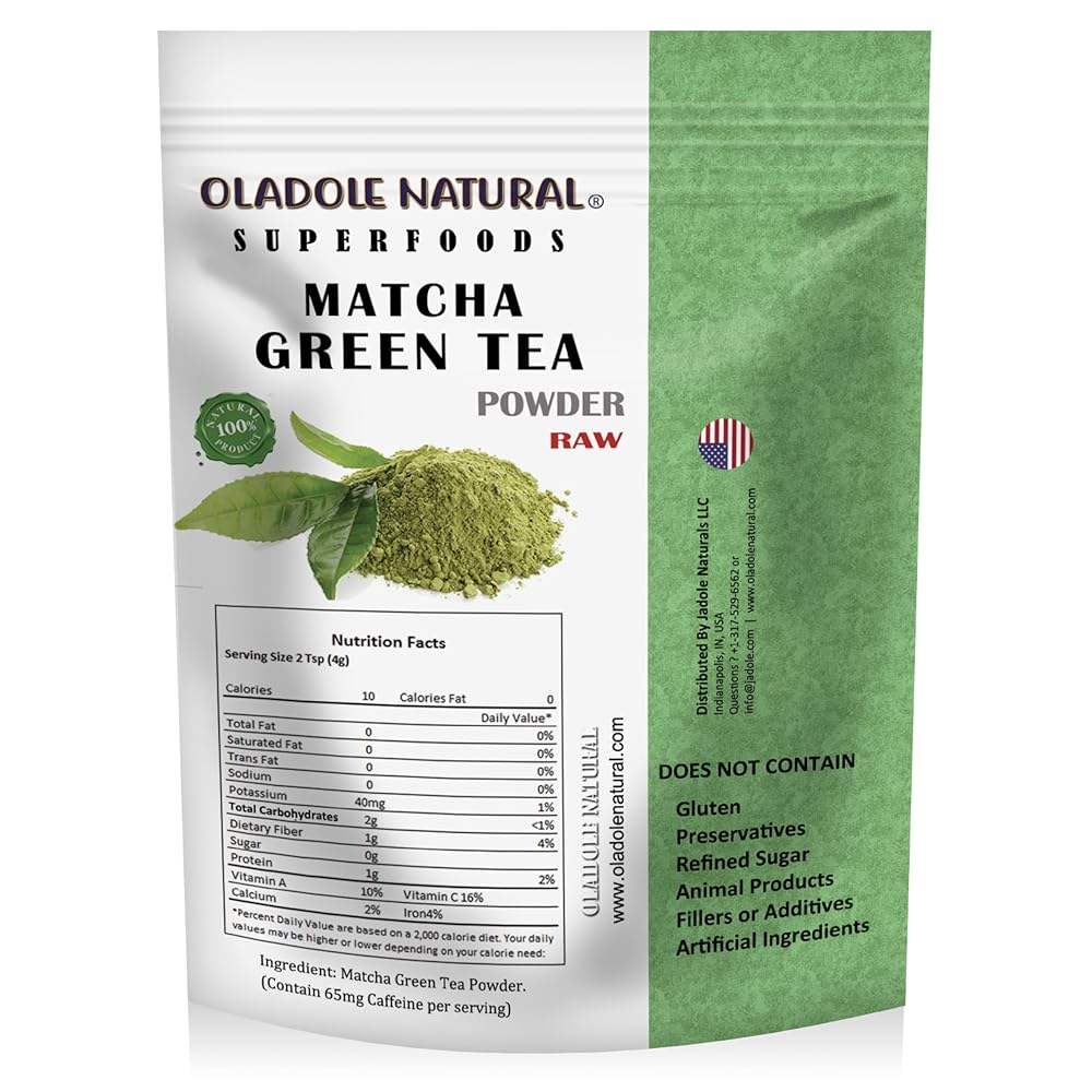 Oladole Matcha Green Tea Powder –...