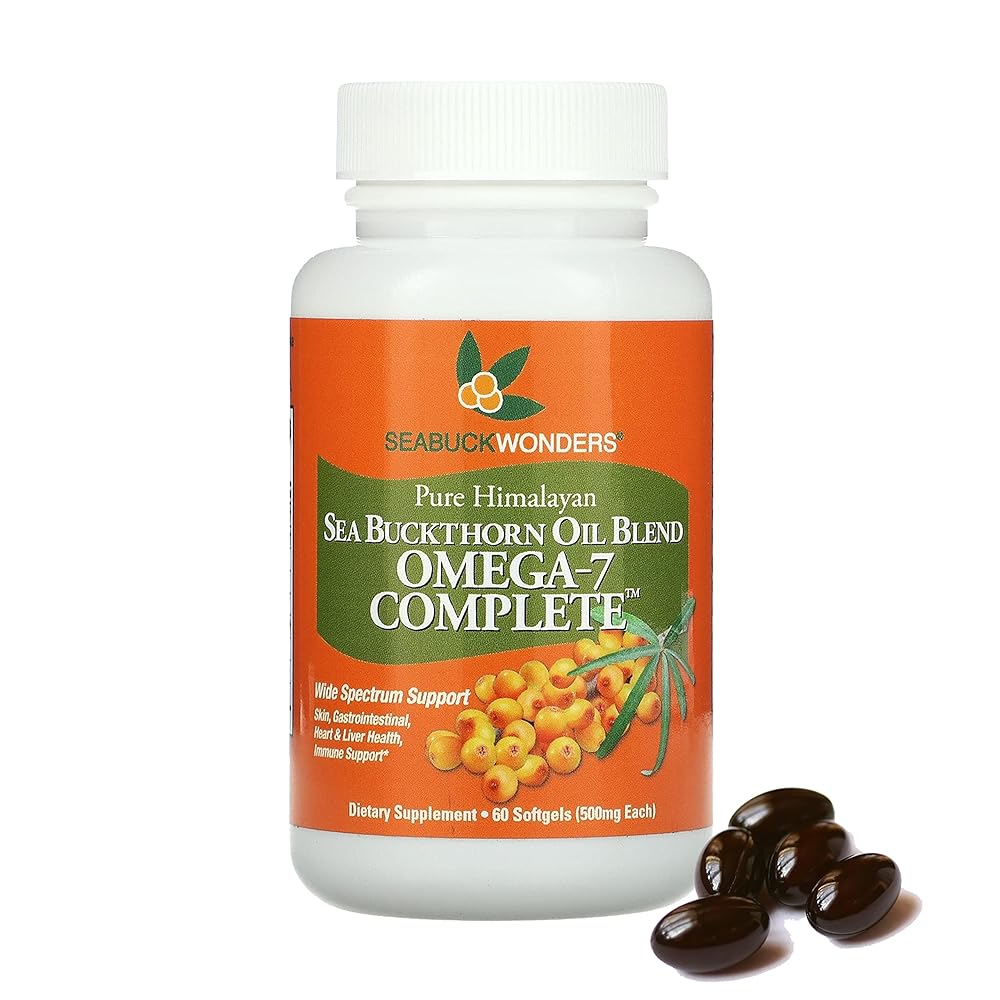 SeaBuckWonders Omega-7 Complete Softgels