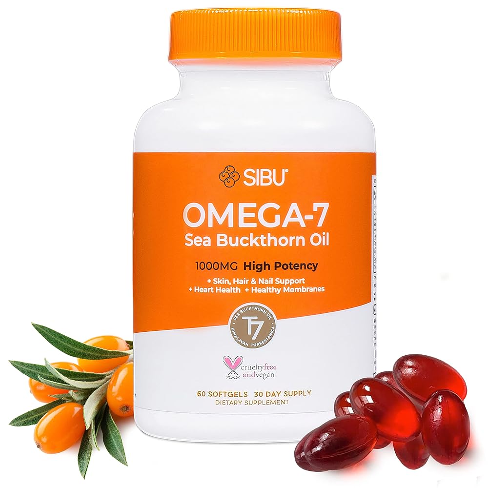 Sibu Beauty Sea Berry Omega-7 Soft Gels