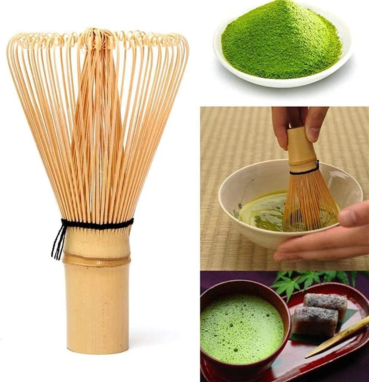 U-HOOME Bamboo Matcha Whisk Set