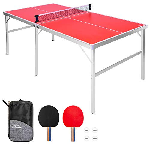 GoSports Mid-Size Table Tennis Game Set