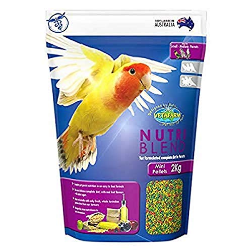 Vetafarm Nutriblend Mini Pellets for Parrots