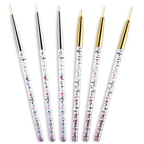 Makeup Brush Line Fine Point Eyeliner Brush Eye Make...