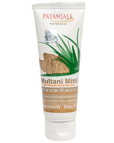 Baba Ramdev Patanjali 100% Natural FACE Pack MULTANI...