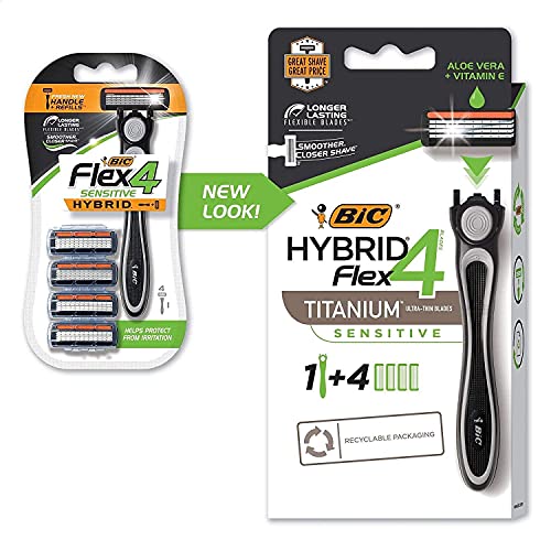 BIC Hybrid Flex 4 Men's Razors Kit