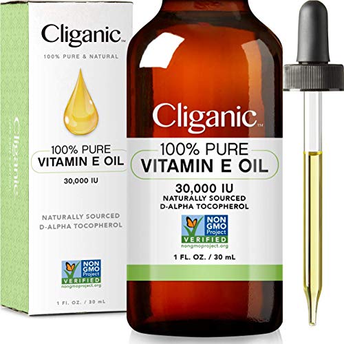 Cliganic    Vitamin E Oil for Skin, Hair & Face