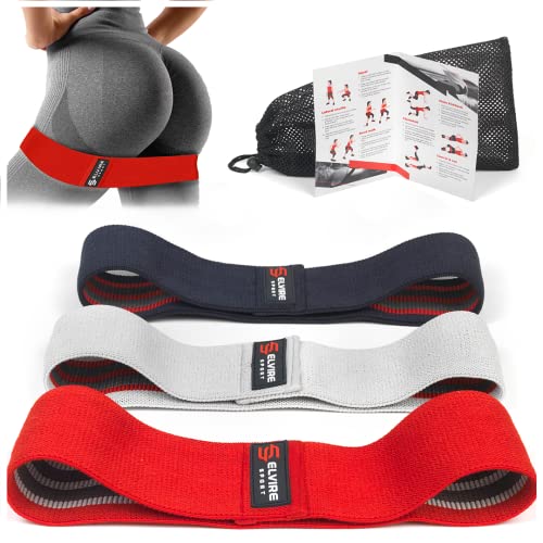 ELVIRE Fabric Resistance Bands for Working Out