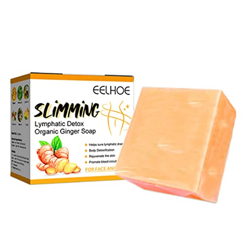 Ginger Bar Soap - Lymphatic Detox Organic Ginger Bat...