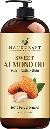 Handcraft Sweet Almond Oil - 100% Pure and Natural -...