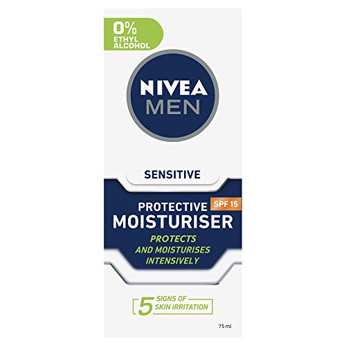 NIVEA MEN Protective Face Moisturiser for Sensitive ...