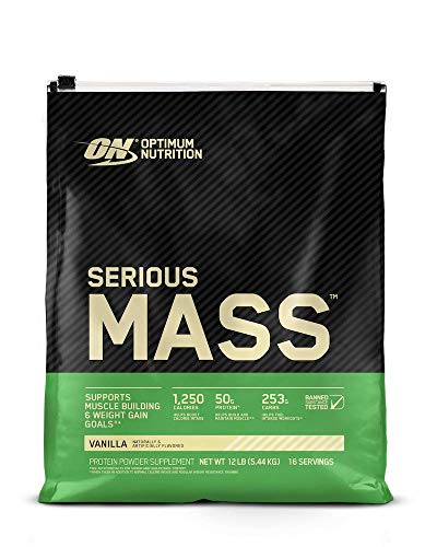 Optimum Nutrition Serious Mass Vanilla Protein Powde...