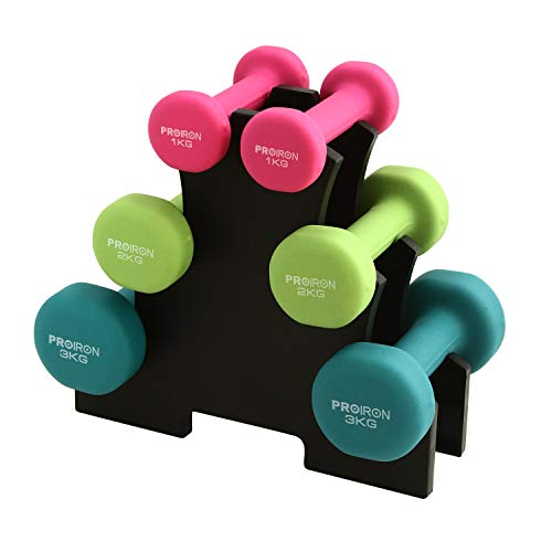 PROIRON Neoprene Dumbbell Set