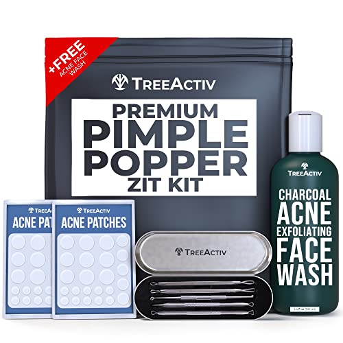 TreeActiv Premium Pimple Popper Zit Kit