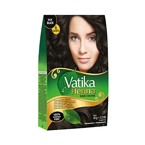 Vatika Henna Hair Colour Rich Black