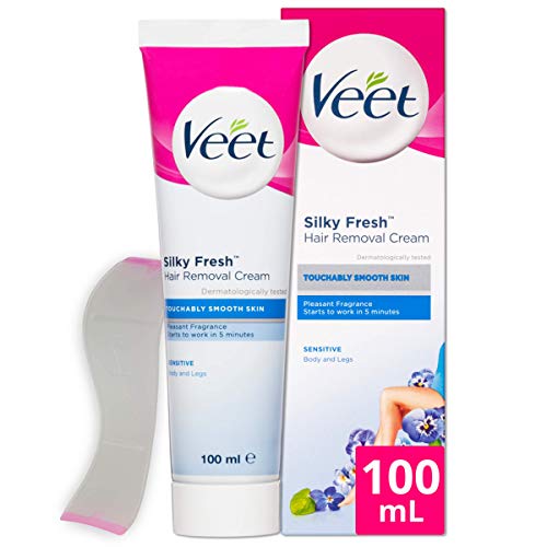 Veet Pure Hair Removal Cream Legs and Body Sensitive...