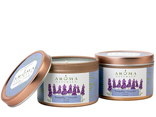 Aroma Naturals Lavender Scented Candle