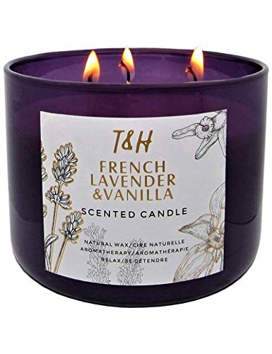 T&H French Lavender Vanilla Candles