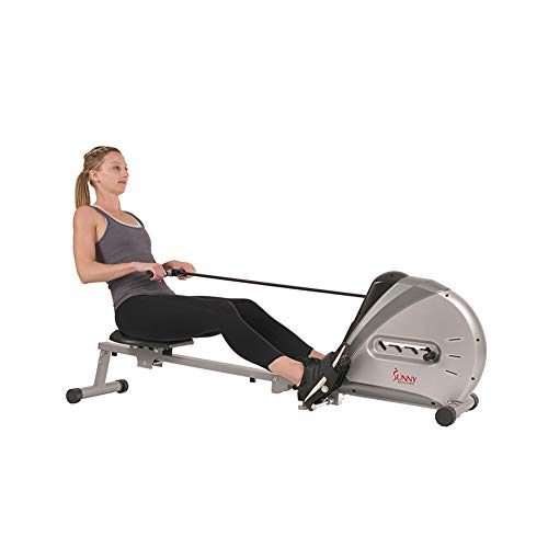 Sunny Health & Fitness SF-RW5606 Elastic Cord Rowing...