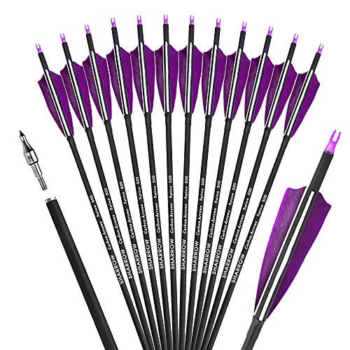 ZSHJGJR 30 Inch Archery Carbon Arrows