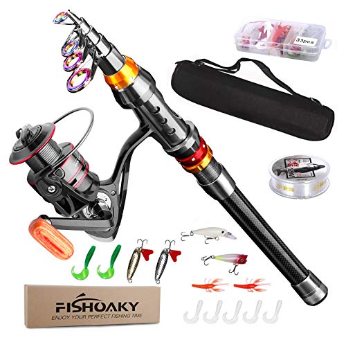 FishOaky Telescopic Fishing Rod