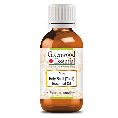 Greenwood Essential Pure Holy Basil Essential Oil