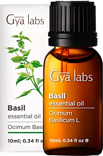 Gya Labs Basil Essential Oil 