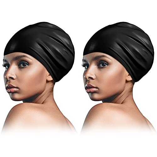 2 Piece Long Hair Swimming Cap