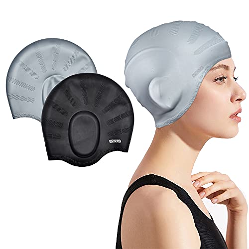 Vsidea Silicone Swim Caps