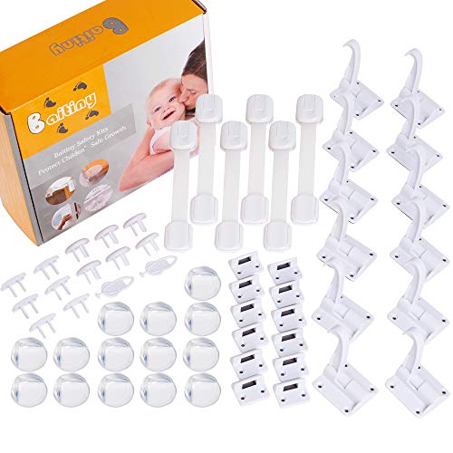 Baby Safety Kit, 58 Packs Baby Proofing Essentials K...