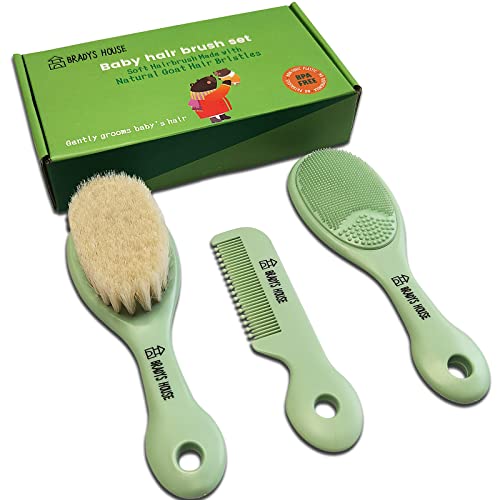 BRADYS HOUSE    3 Piece Baby Hair Brush...