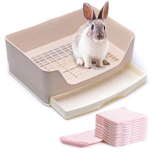 CalPalmy Large Rabbit Litter Box