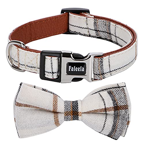 Faleela Soft &Comfy Bowtie Dog Collar