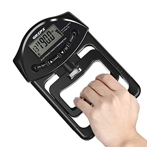 GRIPX Digital Hand Dynamometer Grip