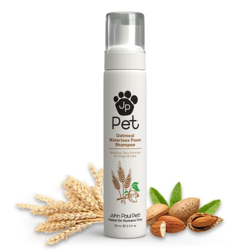 John Paul Pet Oatmeal Waterless Foam Shampoo