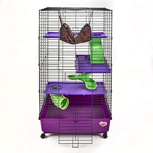 Kaytee My First Home Deluxe Multi-Level Habitat with...