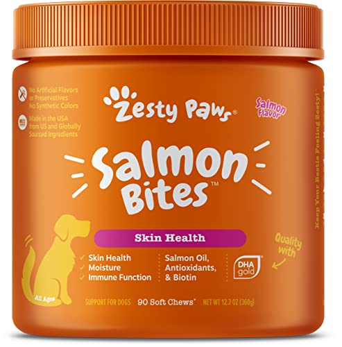 Zesty Paws Salmon Fish Oil Omega 3 For ...