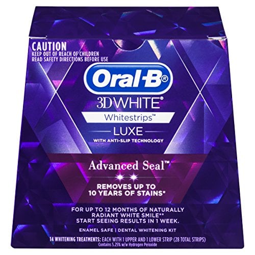 Oral-B 3D White Luxe Advance Seal Whitestrips