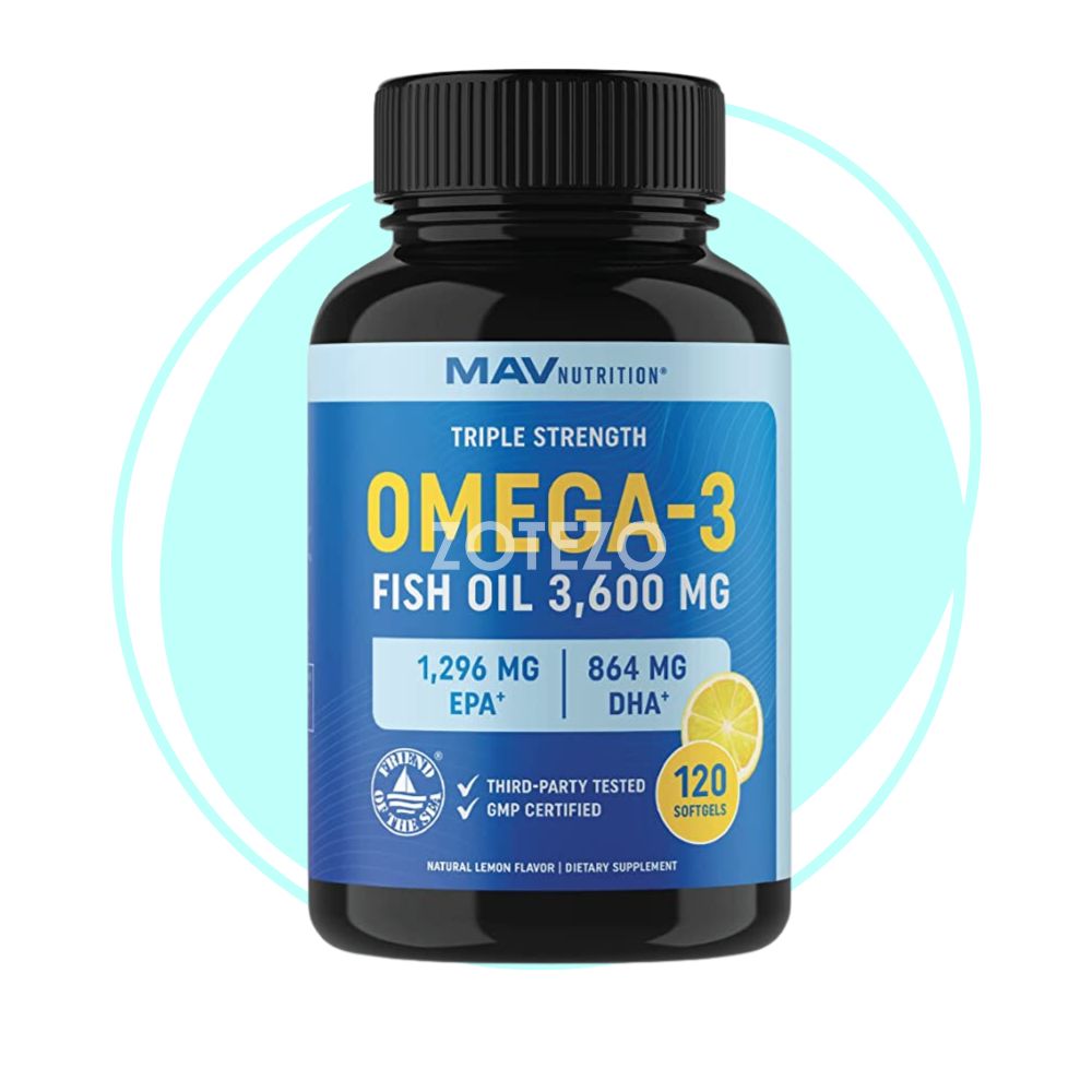 MAV NUTRITION Omega 3 Fish Oil