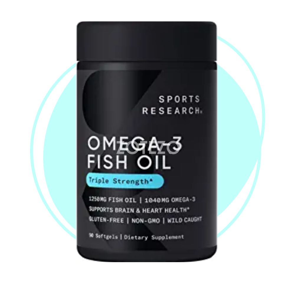 Sports Research Triple Strength Omega 3 Fish Oil