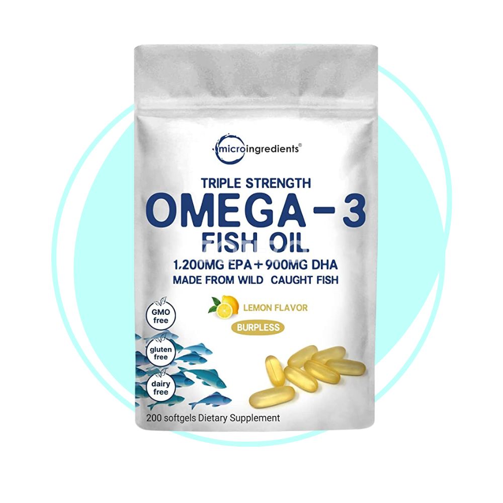 Triple Strength Omega 3 Fish Oil Pills