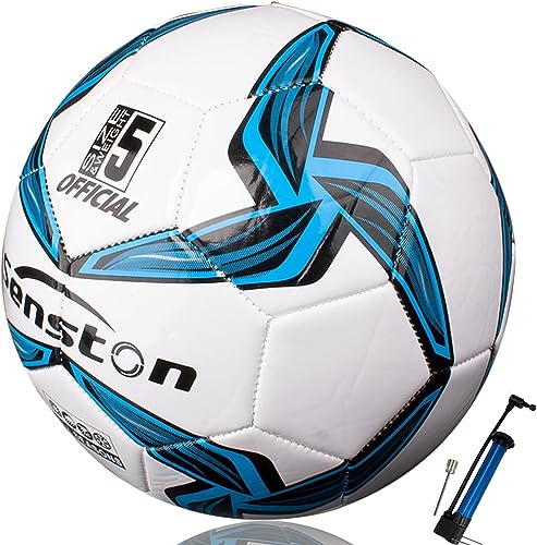 Senston Soccer Ball Official Size 5 wit...