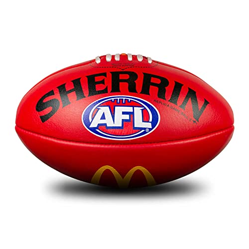 Sherrin Official AFL Replica Training Football Leath...