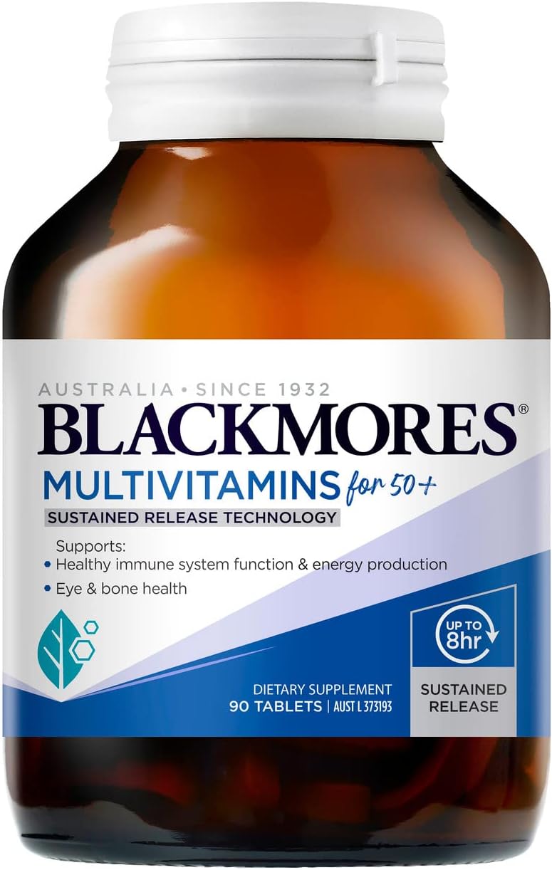 Blackmores 50+ Multivitamin Sustained Release Tablets