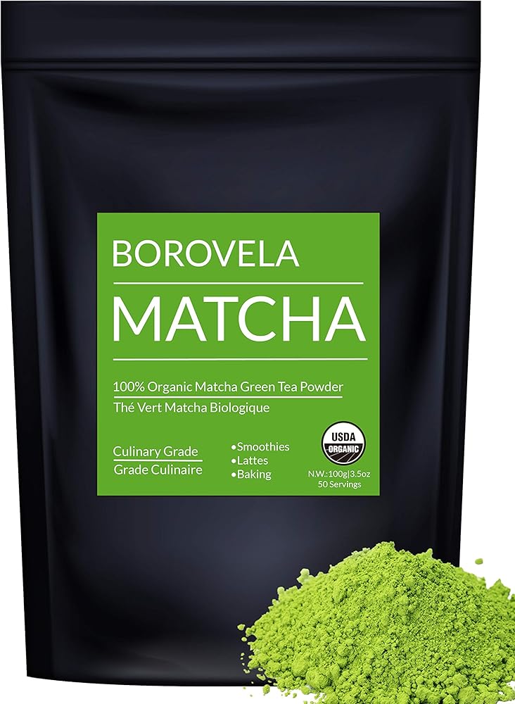 Borovela Organic Matcha Powder - Culinary Grade