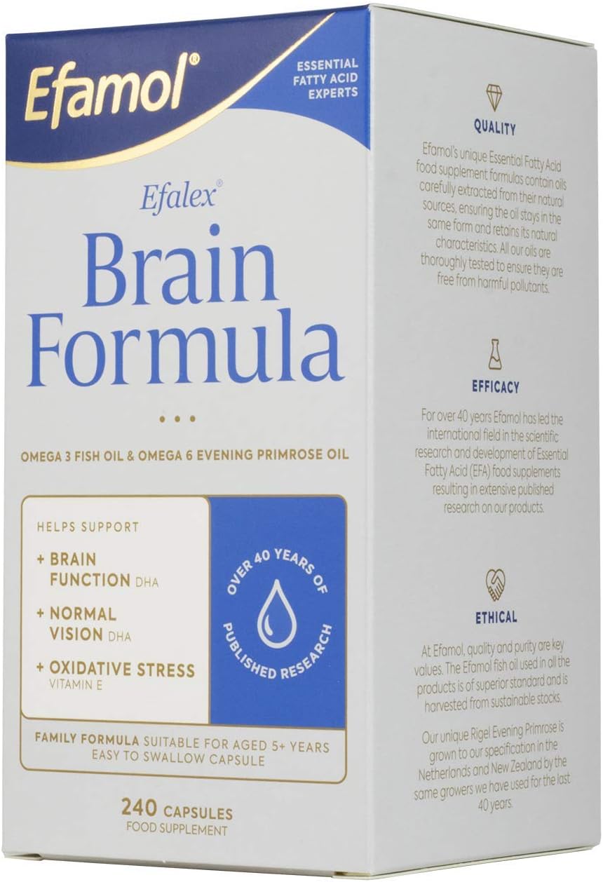 Efamol Efalex Brain Formula – 240...