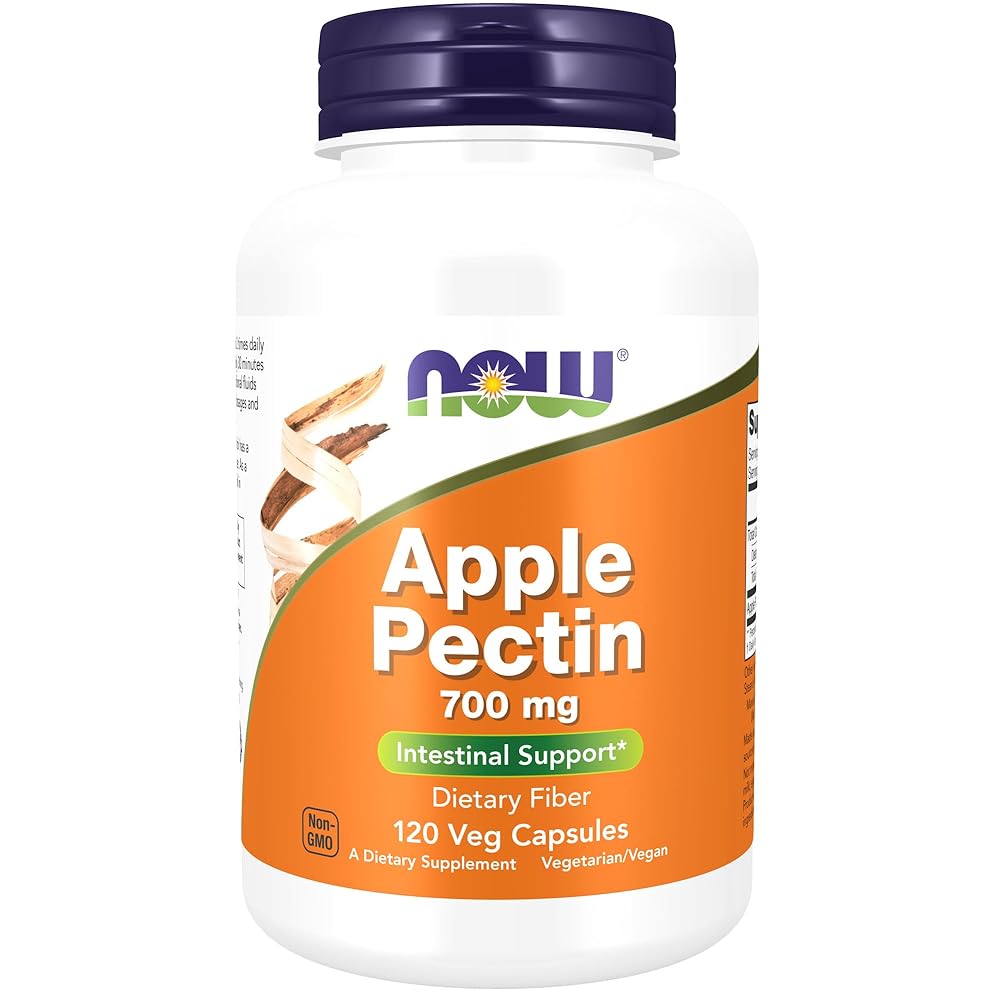 NOW Apple Pectin 700 mg Capsules