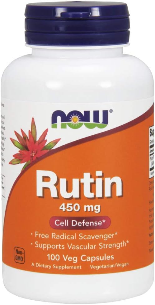 NOW Rutin 450 mg Capsules