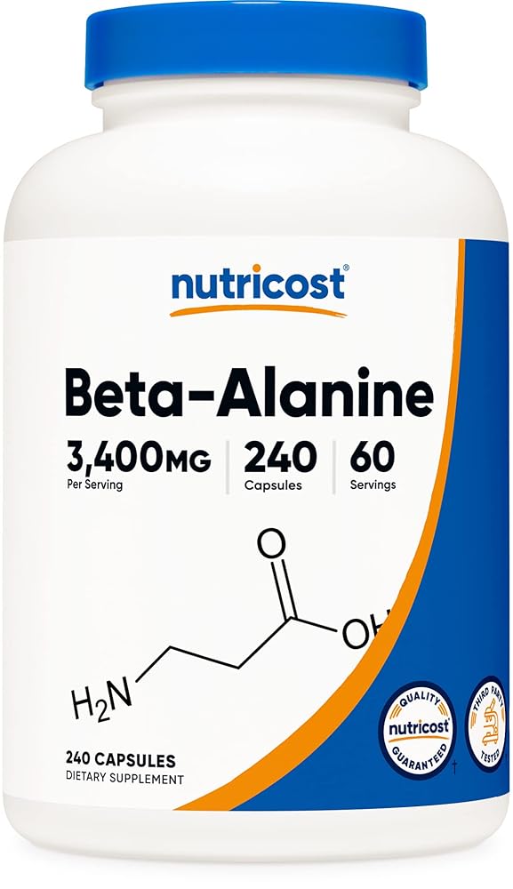 Nutricost Beta-Alanine Capsules - 240 Capsules