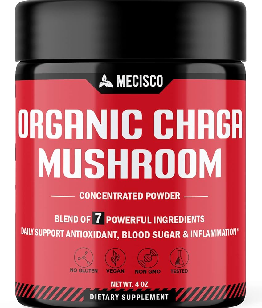 Organic Chaga Mushroom Powder - Immune Support