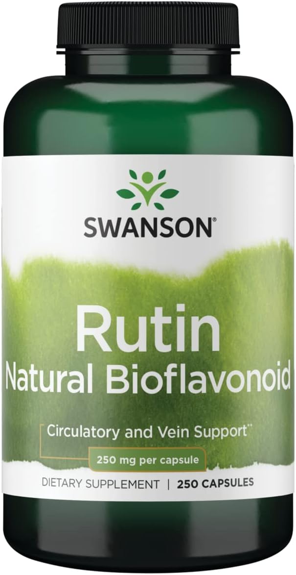 Swanson Rutin Capsules: Vein Support Antioxidant